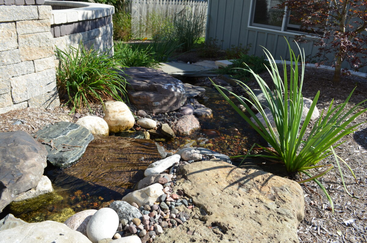 backyard water features