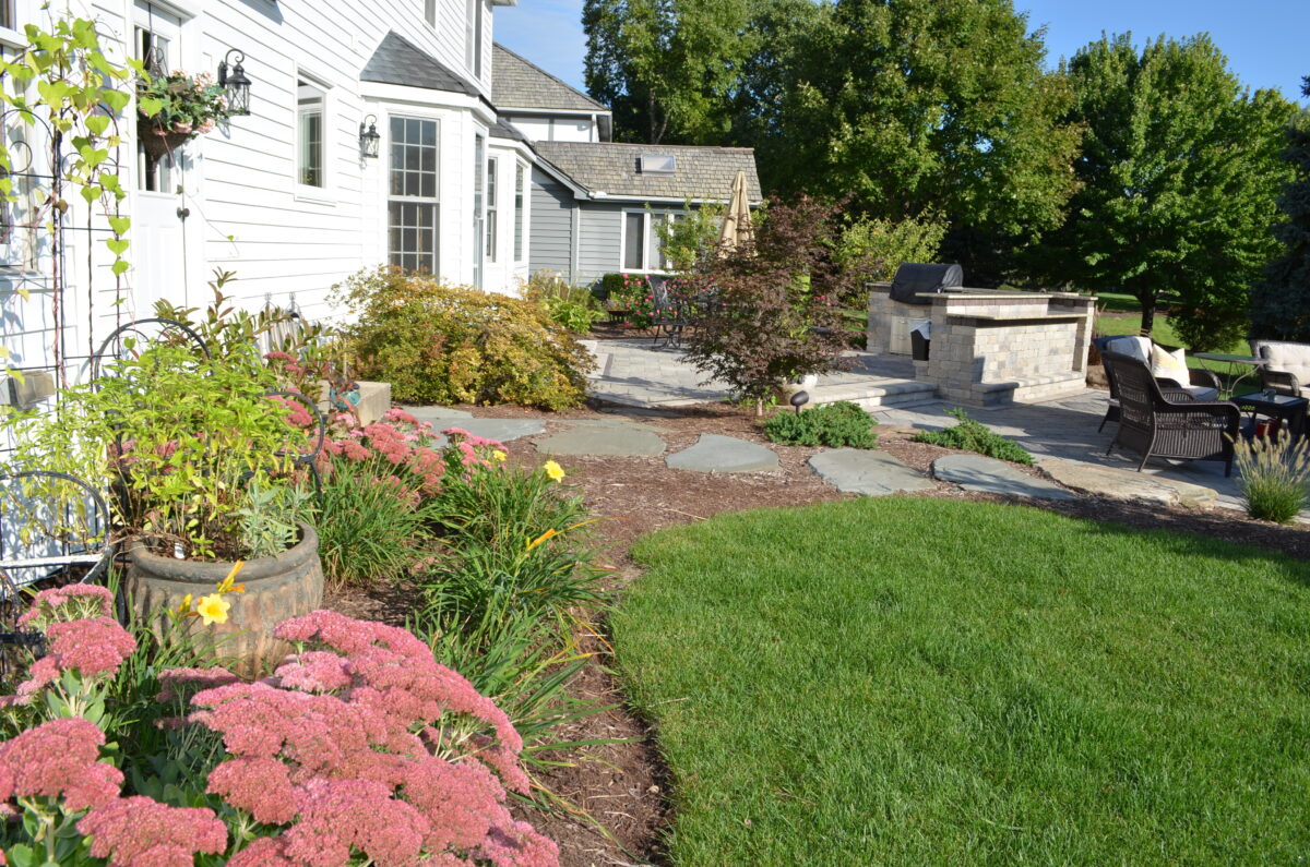 low maintenance backyard